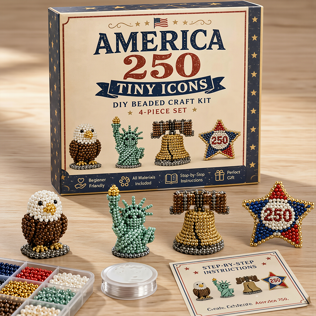 🔥Hot Sale - 50% OFF🔥🏆Limited Time Sale 49% OFF🧵✨Petite 3D Beaded Animal Craft Kit