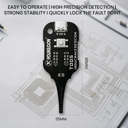 Dlalena®⚡2026 TECH PICK⚡🔧80K+ REPAIRS DONE!🛠️📡 50% OFF! Smart Coil Signal Detector – One-tap testing, instant light alerts. Fast non-contact detection for quick circuit troubleshooting. An essential gadget for every repair bench. 🔋📟