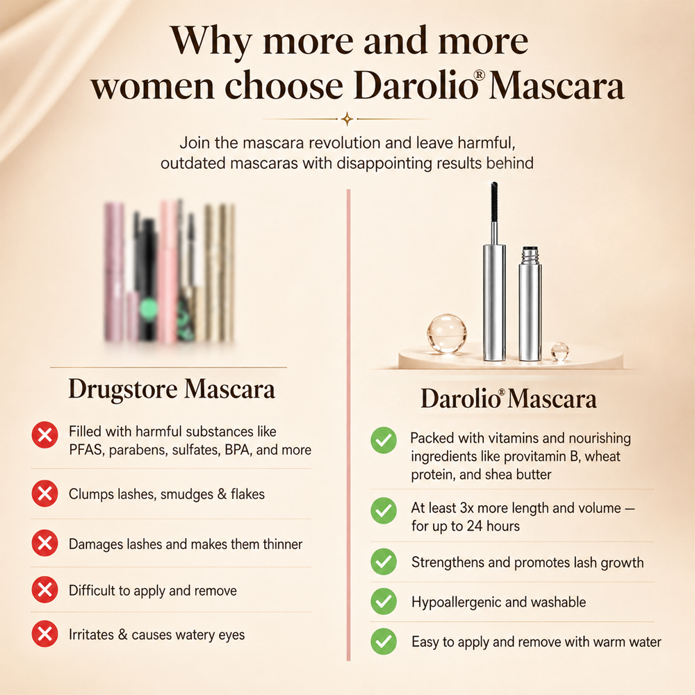 🎁🎁Buy 1 Get 1 FREE✨ Dlalena®Waterproof Curling & Lengthening Mascara ✨