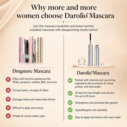 🎁🎁Buy 1 Get 1 FREE✨ Dlalena®Waterproof Curling & Lengthening Mascara ✨