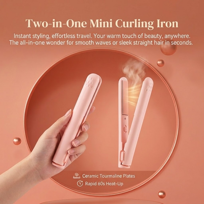upsell-Dlalena® ⏳2-in-1 Mini Curling Iron
