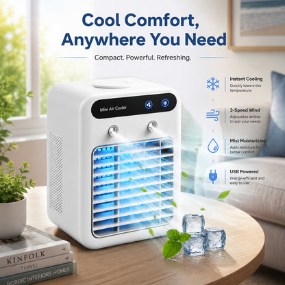 🌬️Portable 3-in-1 Quiet Fan Air Conditioner✅Factory Direct Sales⌛Limited Quantity💥Best Price