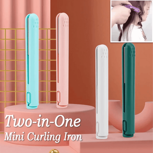 Dlalena® ⏳2-in-1 Mini Curling Iron