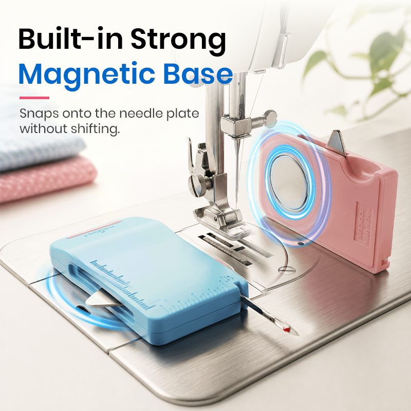 Dlalena® 🧵 Sewing Seam Guide & Ripper – Multi-functional Tool, Easy Seam Allowance & Stitch Removal ✂️🪡
