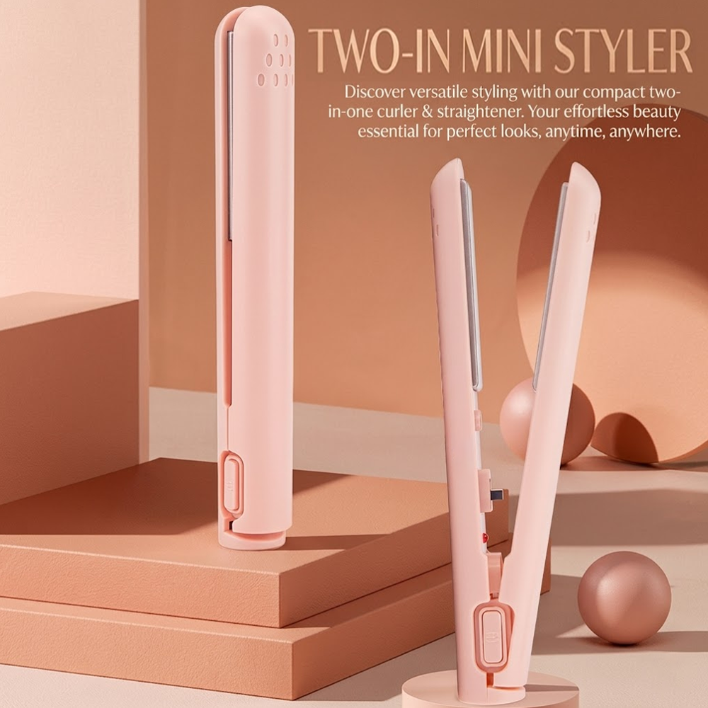 upsell-Dlalena® ⏳2-in-1 Mini Curling Iron