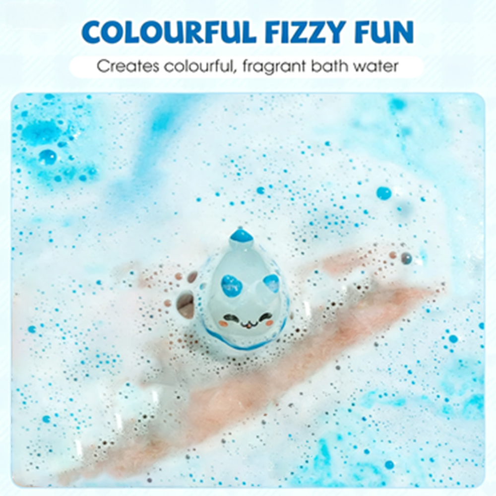 🧸 12-Piece Bath Bomb Gift Set for Kids ✨🛀
