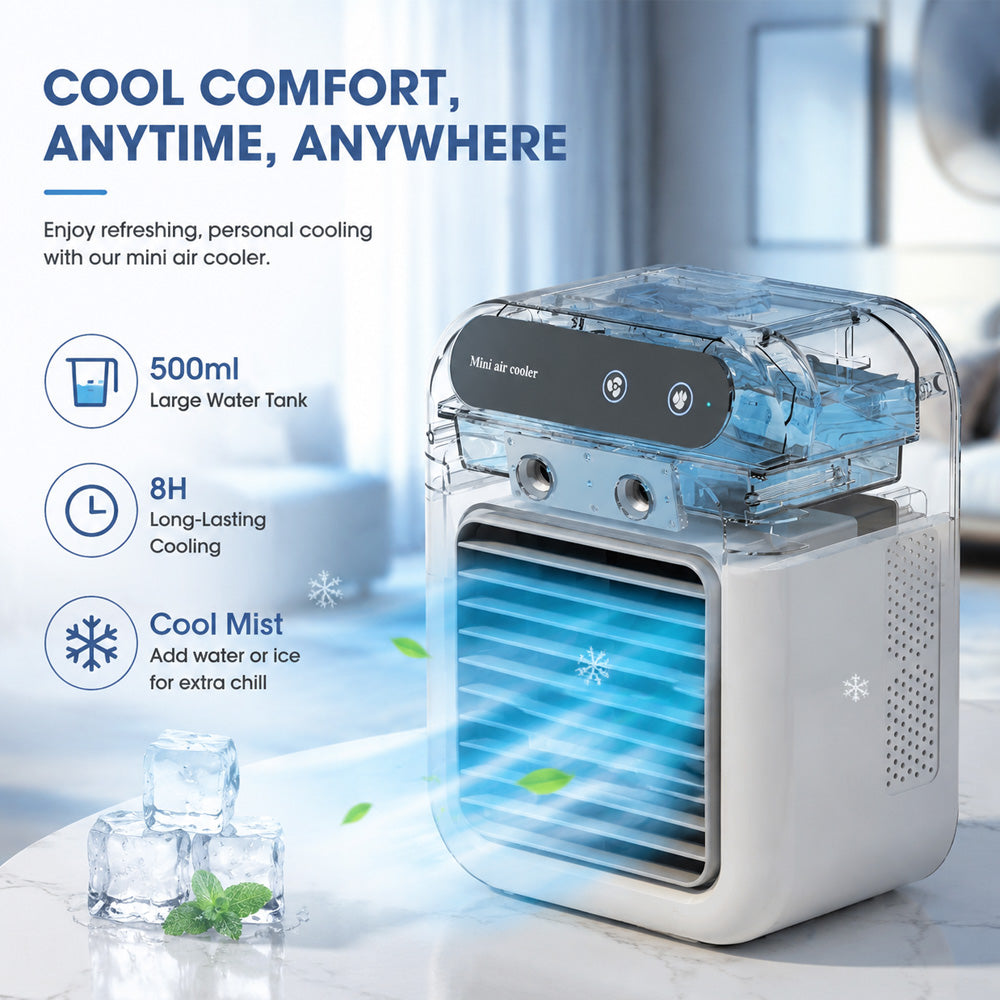 🌬️Portable 3-in-1 Quiet Fan Air Conditioner✅Factory Direct Sales⌛Limited Quantity💥Best Price