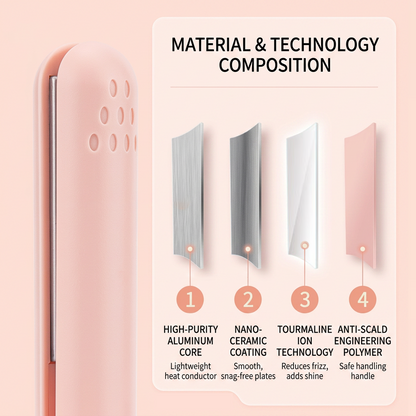Dlalena® ⏳2-in-1 Mini Curling Iron