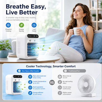 🌬️Portable 3-in-1 Quiet Fan Air Conditioner✅Factory Direct Sales⌛Limited Quantity💥Best Price