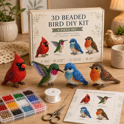 🔥Hot Sale - 50% OFF🔥🏆Limited Time Sale 49% OFF🧵✨Petite 3D Beaded Animal Craft Kit