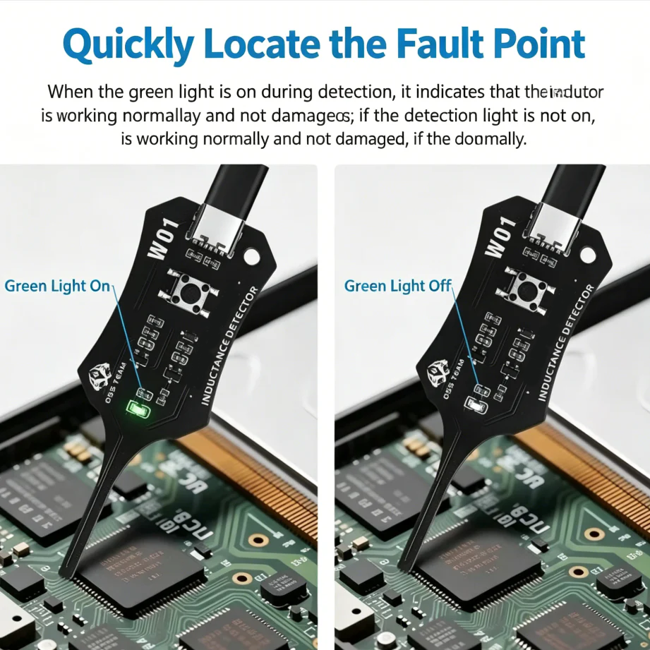 Dlalena®⚡2026 TECH PICK⚡🔧80K+ REPAIRS DONE!🛠️📡 50% OFF! Smart Coil Signal Detector – One-tap testing, instant light alerts. Fast non-contact detection for quick circuit troubleshooting. An essential gadget for every repair bench. 🔋📟