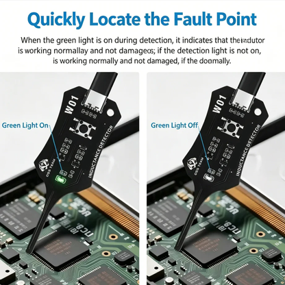 Dlalena®⚡2026 TECH PICK⚡🔧80K+ REPAIRS DONE!🛠️📡 50% OFF! Smart Coil Signal Detector – One-tap testing, instant light alerts. Fast non-contact detection for quick circuit troubleshooting. An essential gadget for every repair bench. 🔋📟