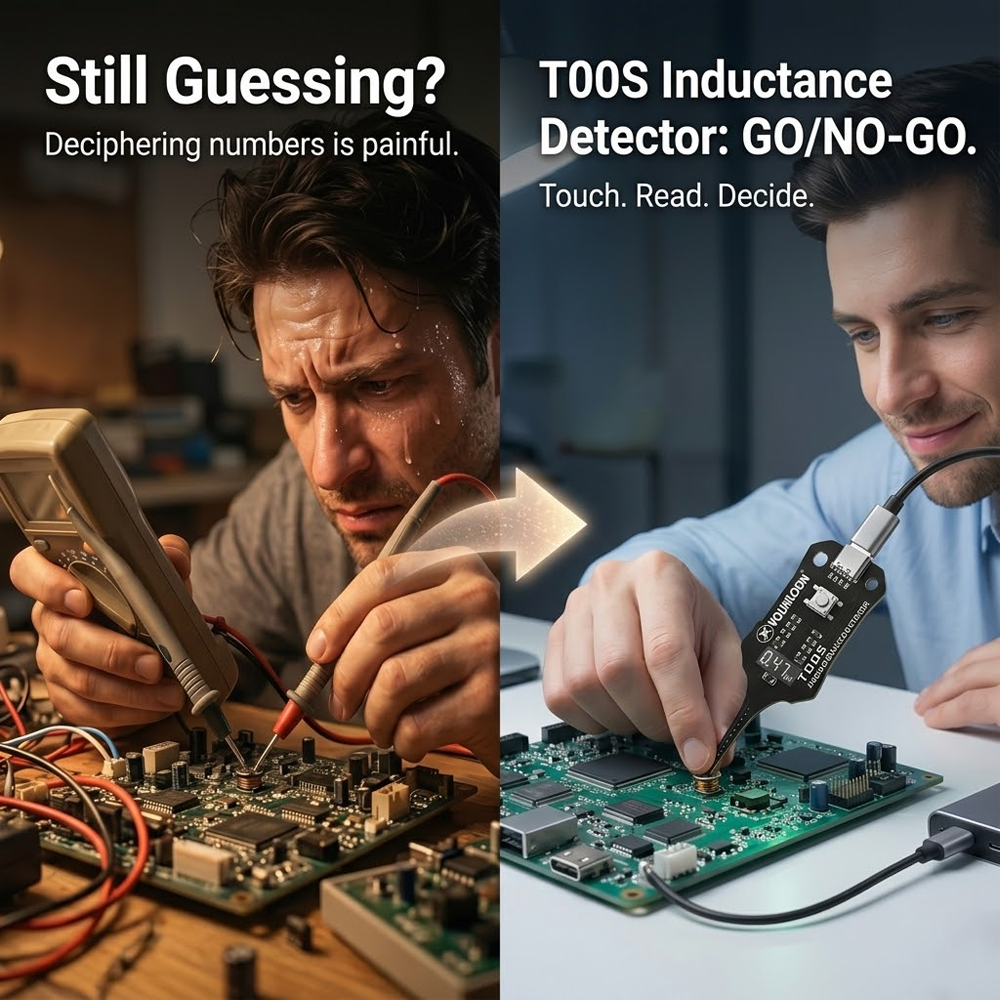 Dlalena®⚡2026 TECH PICK⚡🔧80K+ REPAIRS DONE!🛠️📡 50% OFF! Smart Coil Signal Detector – One-tap testing, instant light alerts. Fast non-contact detection for quick circuit troubleshooting. An essential gadget for every repair bench. 🔋📟