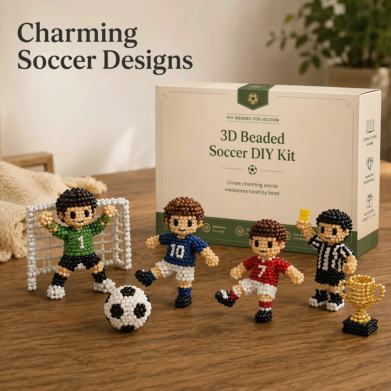 🔥Hot Sale - 50% OFF🔥🏆Limited Time Sale 49% OFF🧵✨Petite 3D Beaded Animal Craft Kit