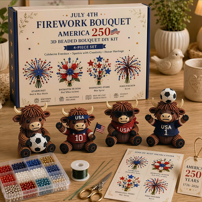 🔥Hot Sale - 50% OFF🔥🏆Limited Time Sale 49% OFF🧵✨Petite 3D Beaded Animal Craft Kit