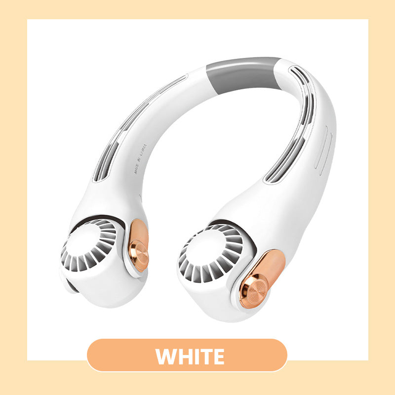 🥳2026 HOT SALE🥳💞50K+ SOLD!🍃 Neck Air Conditioner Fan – Ultra‑quiet, 360° rotating, 3 speeds. Hands‑free cooling, long battery. Summer essential! 😎🌬️