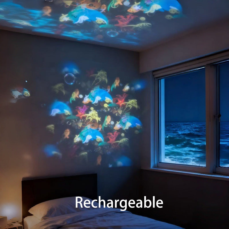 🌈Dlalena® Dynamic Aurora LED Projector Lamp – Transform Any Room Into a Relaxing Light Escape