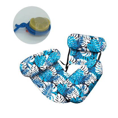 🥳2026 HOT SALE🥳💞50K+ SOLD! Dlalena®💎 -50% ON INFLATABLE POOL FLOATING CHAIR! 💎 Tropical Leaf Design, Ultra-Lightweight & Puncture-Resistant PVC ✨