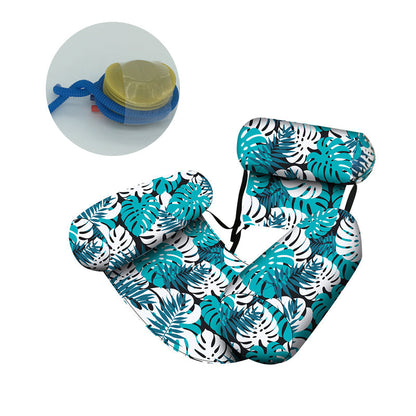 🥳2026 HOT SALE🥳💞50K+ SOLD! Dlalena®💎 -50% ON INFLATABLE POOL FLOATING CHAIR! 💎 Tropical Leaf Design, Ultra-Lightweight & Puncture-Resistant PVC ✨