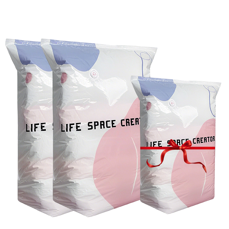 🥳2026 HOT SALE🥳💞50K+ SOLD! Dlalena® No‑Pump Vacuum Storage Bags – Press & seal, no pump needed. Saves 80% space, keeps clothes dry & dust‑free. Perfect for bulky bedding & off‑season gear. 🛏️🗄️