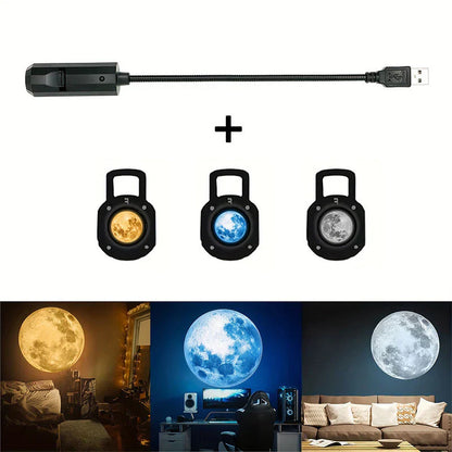 Dlalena® Plug-and-Play HD Galaxy & Ocean Projector Night Light🥳50,000+ Happy Users