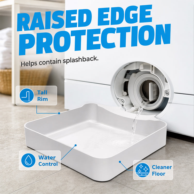 🥳2026 HOT SALE🥳💞50K+ SOLD!🍃Universal Front-Load Washing Machine Drain Pan