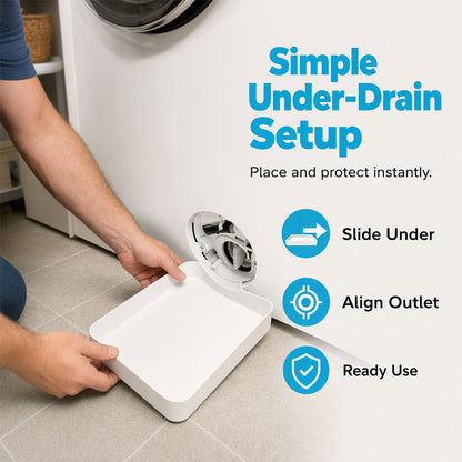 🥳2026 HOT SALE🥳💞50K+ SOLD!🍃Universal Front-Load Washing Machine Drain Pan
